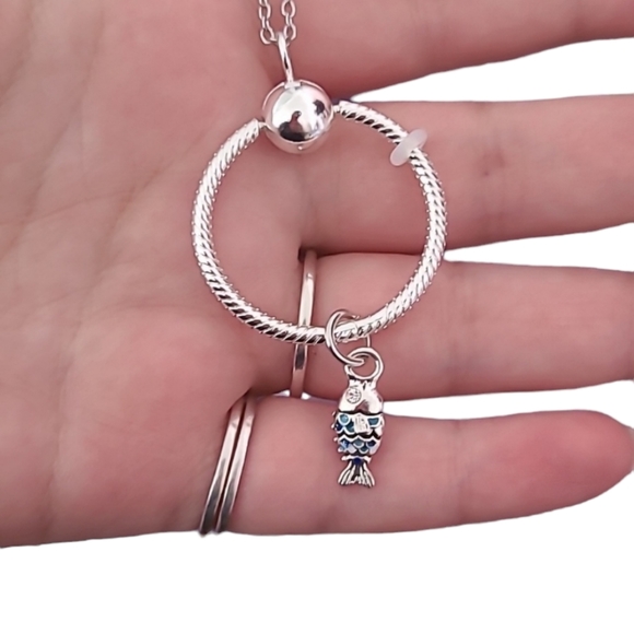 Bundle 3 pieces Deal - 45 CM  Neckalce+  Magical Fish Charm + Pendant - Picture 6 of 11